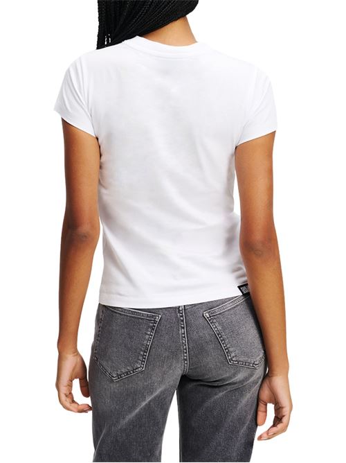T-shirt bianca in cotone Karl Lagerfeld jeans | A1W17004100
